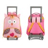 Toddler Rolling Backpack 16 inch Kids Wheeled Backpack Boys Girls