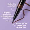 e.l.f. H2O Proof Eyeliner Pen, Felt Tip, Waterproof Liquid Formula,