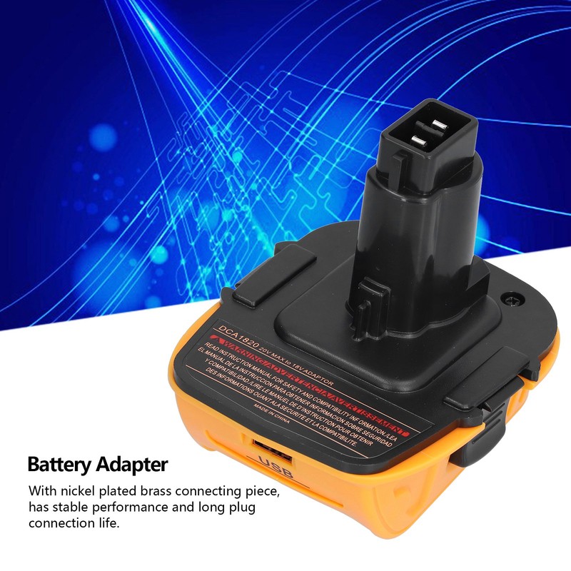 Battery Adapter Converter Conversion Kit Dock Power Connector Accessory 18V