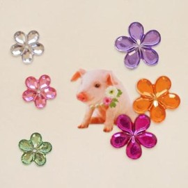 Hottracks Covetable Flower Cubic Set 300p / 욕심나는 플라워큐빅세트300p