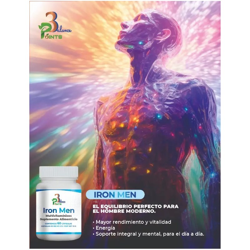 Iron Men Multivitamínico Hombre Capsulas