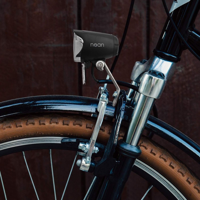 nean E-Bike LED Bicycle Light with Parking Light and Reflector,