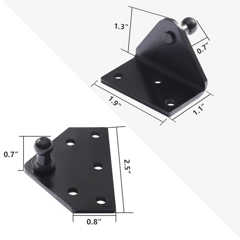 10MM Ball Stud Mounting Bracket Widen for Gas Struts Lift