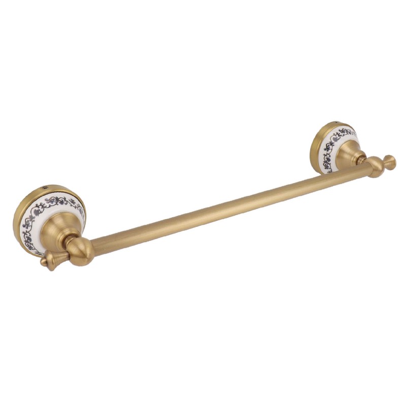 40.5cm Bathroom Towel Bar Copper Bath Towel Rack Single Towel