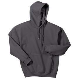 Gildan Adult Heavy Blend Hooded Sweatshirt (Charcoal) (Small)