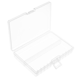 Fielect 48 x AA Battery Storage Case Holder Organizer Box Transparent