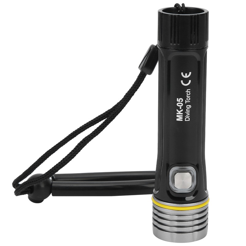 Waterproof Flashlight Night Diving Light Torch 100m Underwater Lighting Lamp