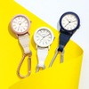 Nursley Solar Carabiner Watch, Women's, Nurse Goods, white