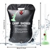 ECtury 20L Camping Shower, 5 Gallons Portable Shower, Camping Essentials,