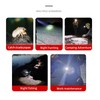 LED Induction Headlamp Waterproof Headband Flashlight for Outdoor Camping Night