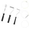 Baoblaze 3Pcs Fiberglass Laminating Rollers Bubble Paddle Tool Hand Tool