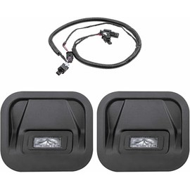 A-Premium Luces LED Escalón Compuerta Trasera Cama Camioneta Multi-Pro | Compatible con GMC & Chevy Models - Sierra 1500 2019-2021, Sierra 2500 3500 H