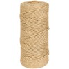 328 Feet 3mm (0.12 inch) Natural Thick Jute Twine, Heavy