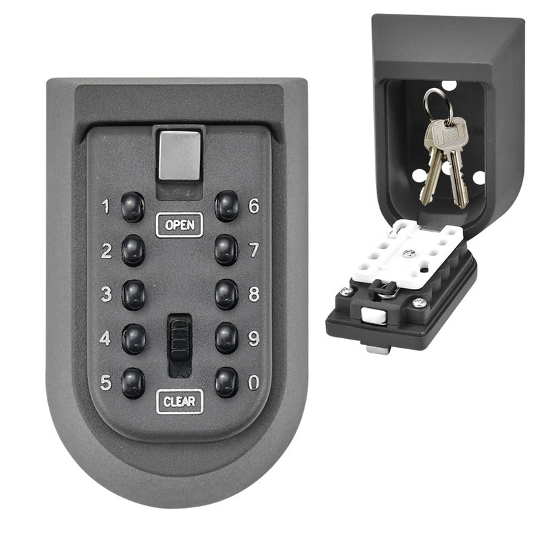 FTISSLY Key Safe with Number Code Key Safe Outdoor Key
