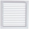 Anzapack 814331S Ventilation Grille with Closure Mechanism 20 x 20