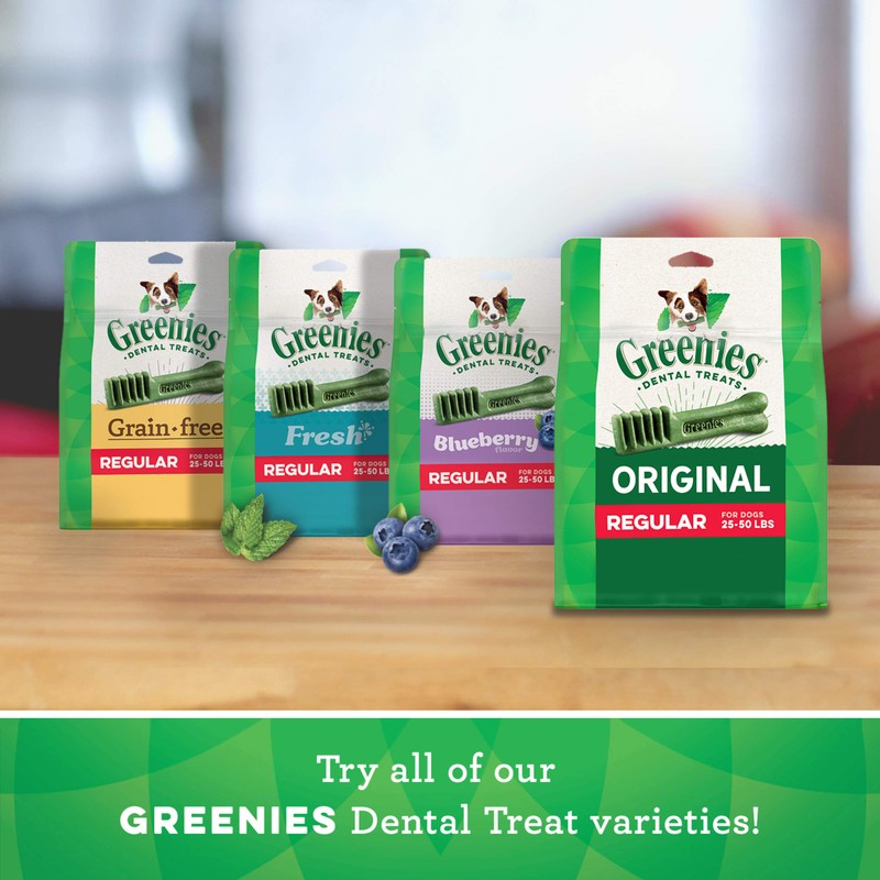 GREENIES Original Petite Natural Dog Dental Treats, 3 oz. Pack