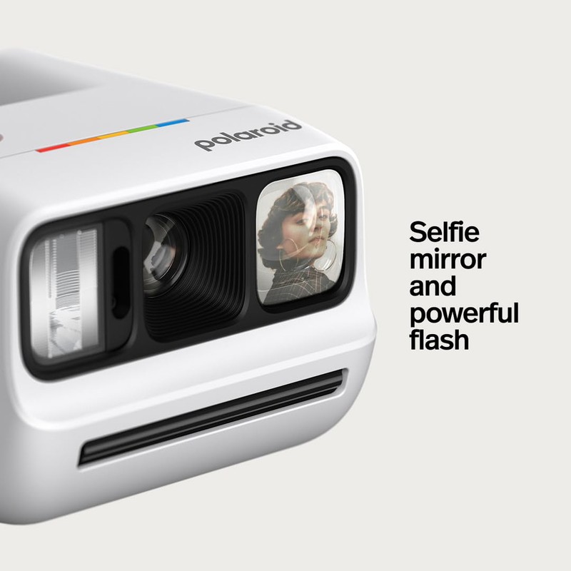Polaroid Go Generation 3 Analog Instant Camera - White (9191)