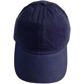 New Hattan Washed Baseball Cap, Men's & Women's, navy