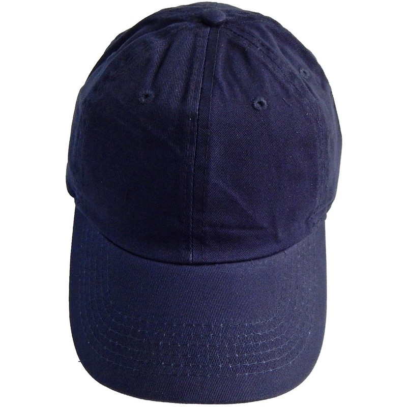 New Hattan Washed Baseball Cap, Men's & Women's, navy
