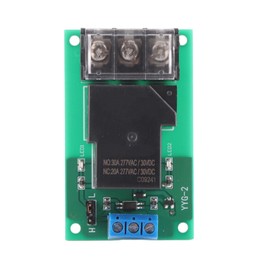 KooingTech YYG 2 30A Relay Module, 2.6×1.6 Inch High Power Relay Module, High/Low Level Trigger One Way Relay Module for PLC Equipment (5VDC)