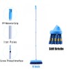 YONILL Deck Brush with Long Handle - Floor Scrub Brushes