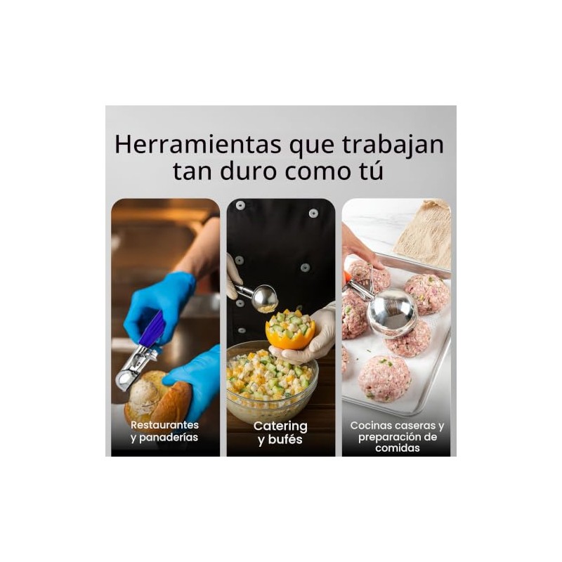 Restaurantware Met Lux - Cuchara para porciones de 8 onzas,