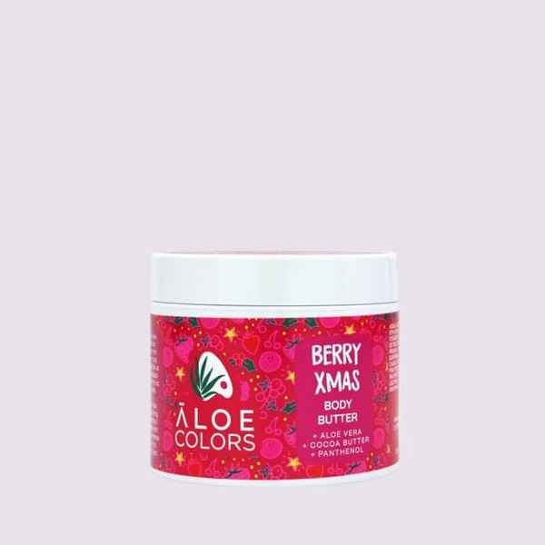 Aloe+ Colors Berry Xmas Moisturizing Body Butter 200ml