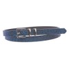 Beltiscool - Cinturón ajustado con purpurina para mujer, 5/8 pulgadas,