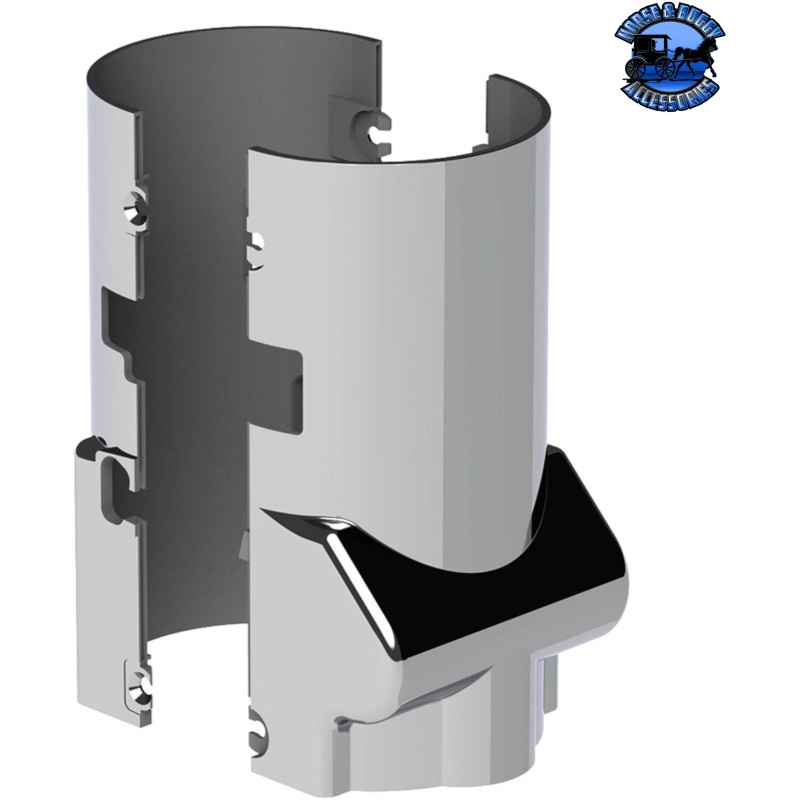 UNITED PACIFIC INDUSTRIES CHROME MIDDLE STEERING COLUMN COVER FOR KENWORTH