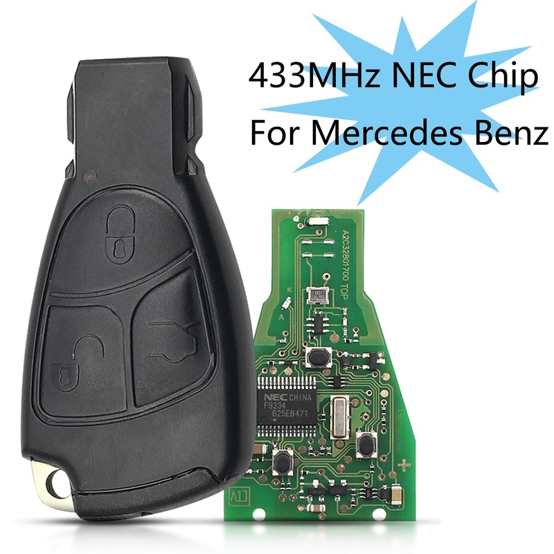 Heart Horse Remote Controls Key Replacements for Mercedes B C