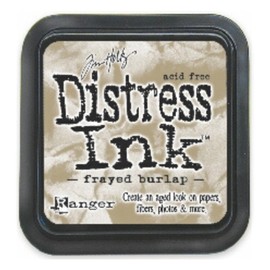 Distress Ink Pad-Frayed Burlap