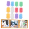 KICHOUSE Portable Travel Soap Sheets Hand Wash Paper Sheets for