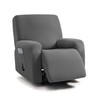 ULTICOR Jacquard Design, 4-Piece, 1 Seat Recliner Cover, Reclining Chair