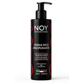NOY Definierende Creme für Locken mit Mango, natürliche Definition, Anti-Frizz und tiefe Feuchtigkeit – Leave-In für lockiges und welliges Haar – 200 ml