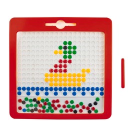 Beleduc 21050 Magnetic Game Colourful Children's Game Promotes Creativity, Multi-Coloured