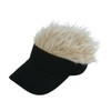 Light B-9 Men's Faux Hair Visors