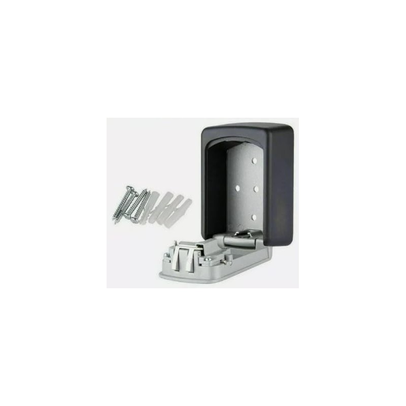 Unibos | 4-Digit Combination Lock Box, Wall Mounted-Key Lock Box