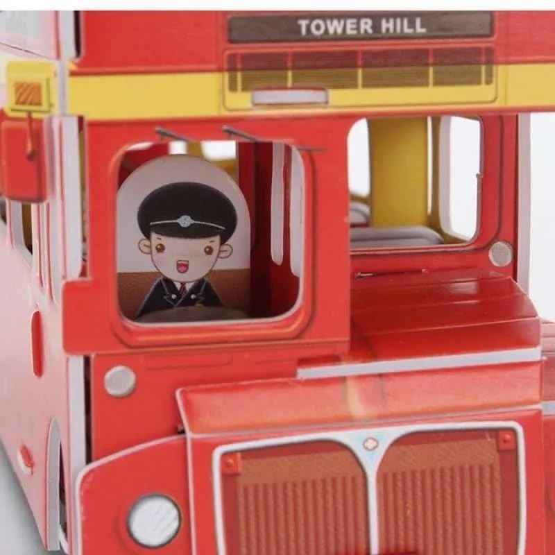 Cubic Fan London Bus Mini Model 3D Puzzle Paper Craft