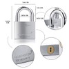 70mm Heavy Duty Lock Warehouse Waterproof Keyed Padlock High Security
