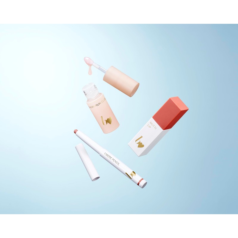 b idol Chururun Gloss (01 Nude Skin) Produced by Shuri