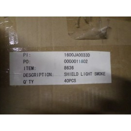 G-Force Racing EX Helmet Pro Fit Shield 8636  Light Smoke Case of 40 pieces Save