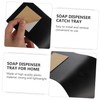 Garneck 1 x Practical Soap Dispenser Drip Tray Made of