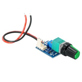 AYWHP 1 PCS PWM Fan Speed Controller,2 Pin Ports,DC 0-12V 1 Draht 4P PC CPU 1 Kanäle Lüfter Fan Speed Controller regler schalter PWM lüftersteuerung für PC Gehäuse