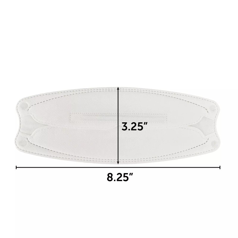 Happy Life Korea 2 Pack KF94 WHITE Protective Face Mask