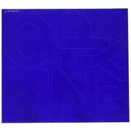 Pacon 0051623 Self-Adhesive Reusable Letter, 4", Blue, Pack of 78