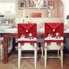 Phedrew 6Pcs Christmas Chair Covers Xmas Dining Chair Slipcovers Santa
