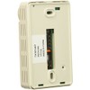 Peco TA167-007 3 Speed Non-Programmable Fan Coil Thermostat, Line Voltage,