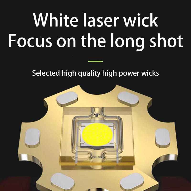 Multifunctional LED Fishing Light Adjustable Brightness Portable Outdoor Work Light