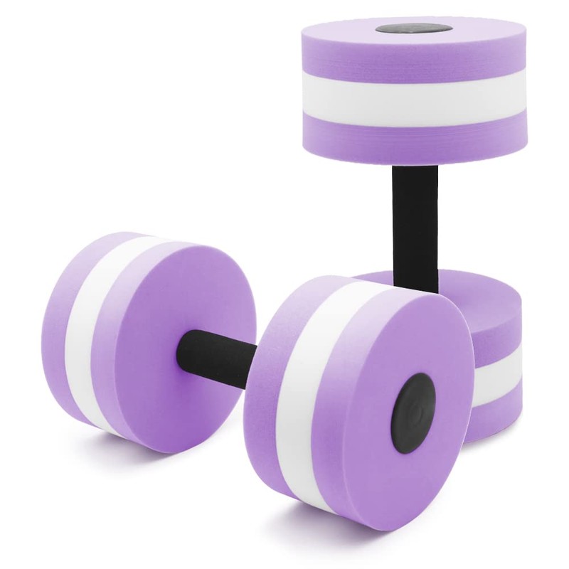 Mancuernas acuáticas para ejercicios acuáticos, ejercicios aeróbicos acuáticos, 2 barras