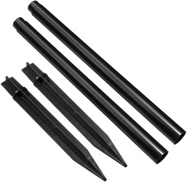 Stakes Solar Lights Replacement Spike - 0.82" x 13.46" Outdoor Ground Stake, ABS Plastic Replacement Nails for MDCMDCM Solar Lights (2 Pack)